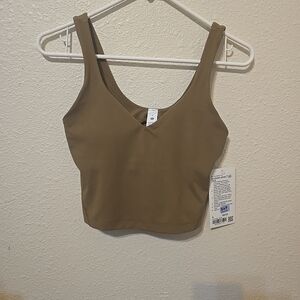 Elegant Align Tank Nwt Size 6 FitA/B Removable Cup Buttery Soft